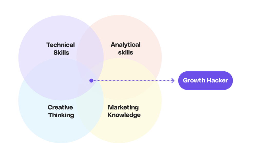 Image showing skills of a growth hacker