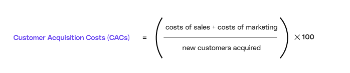 A formula for CACs