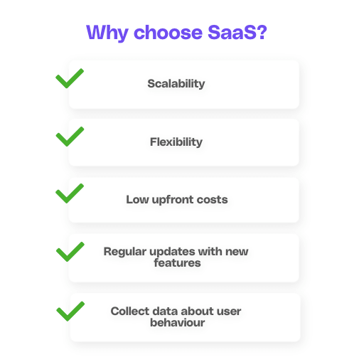 benefits of a saas business model