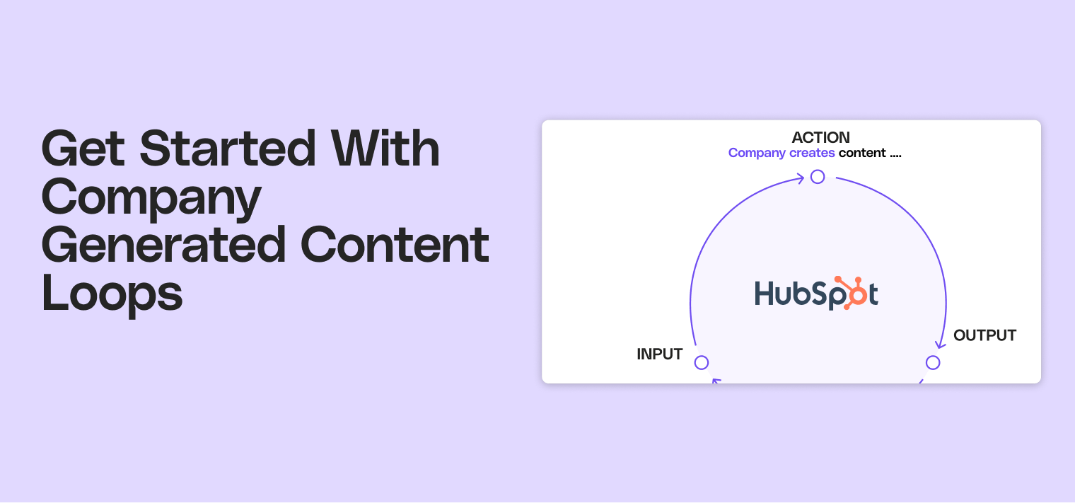 Hero image - Company Generated Content Loops
