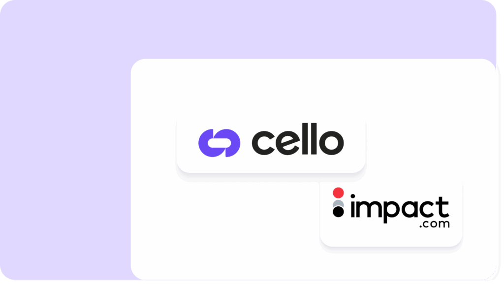 Cello Logo Impact.com Logo