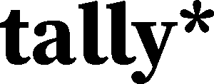Tally Logo Black
