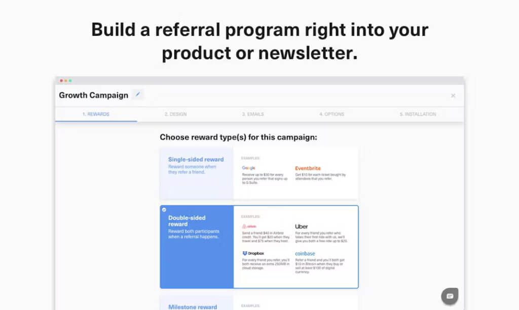 Growsurf Product Screenshot Portal