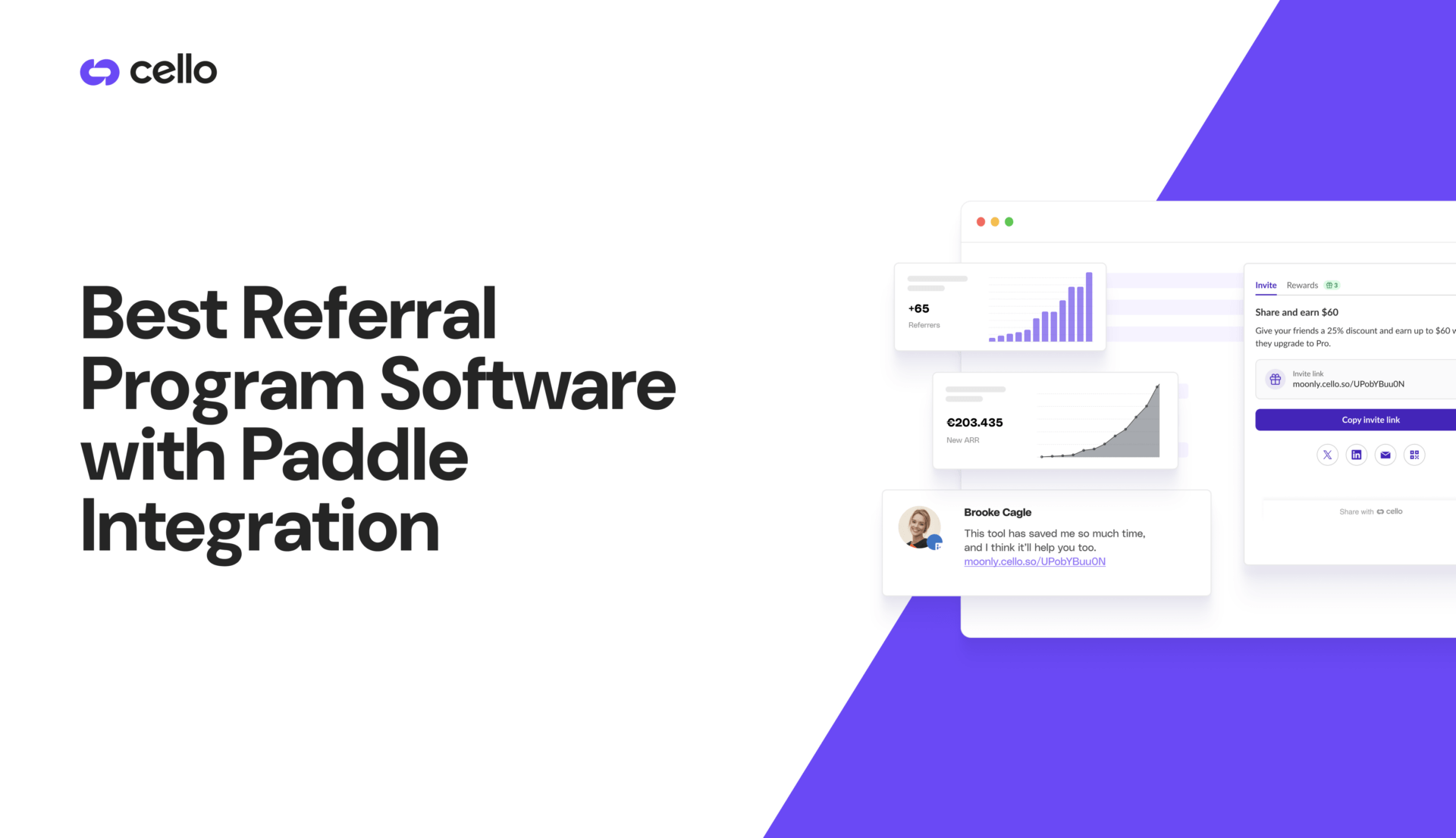 Best Referral Program Software with Paddle Integration