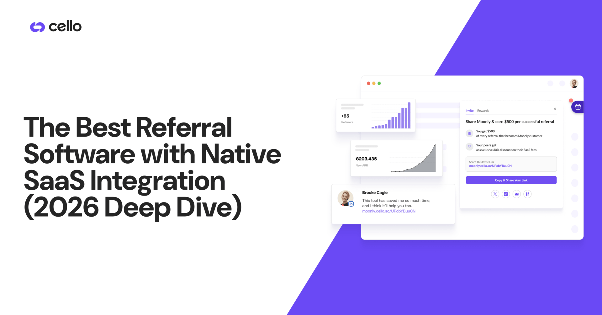 Best-Referral-Software with-Native-SaaS-Integration