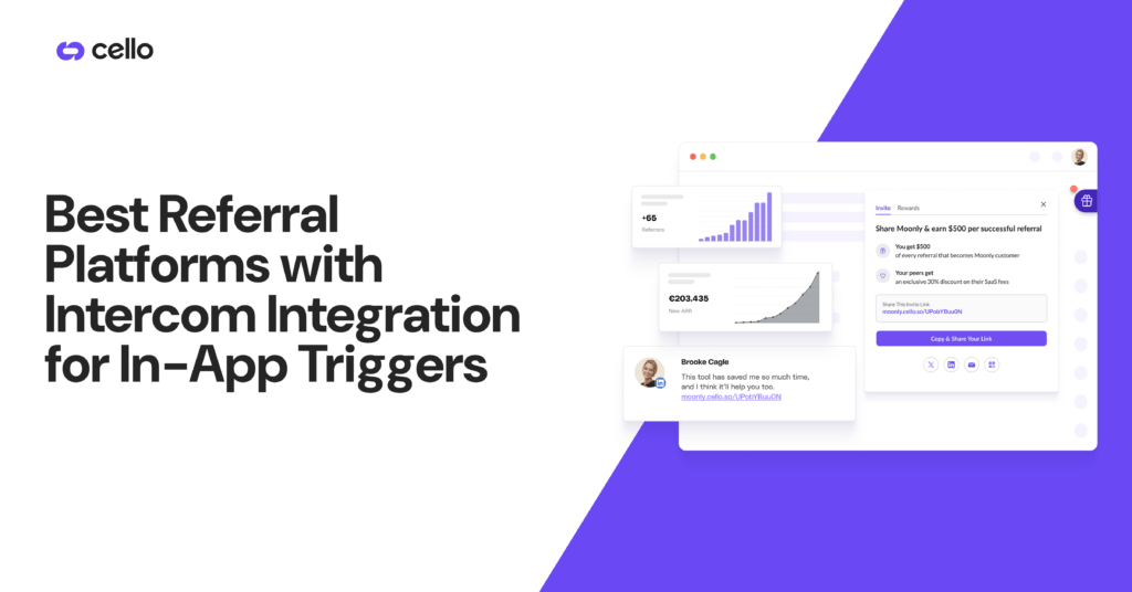 Best Referral Platforms with Intercom Integration for In-App Triggers (2026)