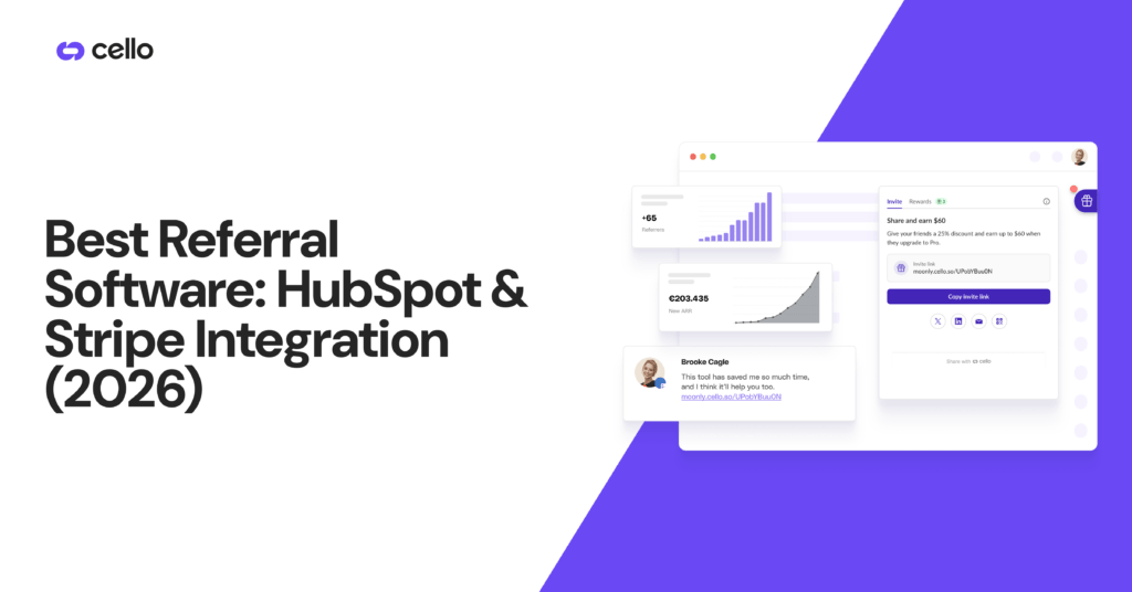Best Referral Software: HubSpot & Stripe Integration (2026)