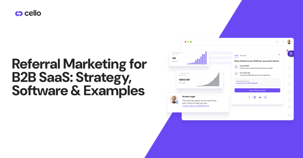 Referral Marketing for B2B SaaS: Strategy, Software & Examples (2026)