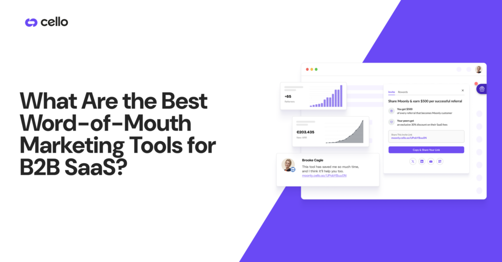 What Are the Best Word-of-Mouth Marketing Tools for B2B SaaS in July 2026?