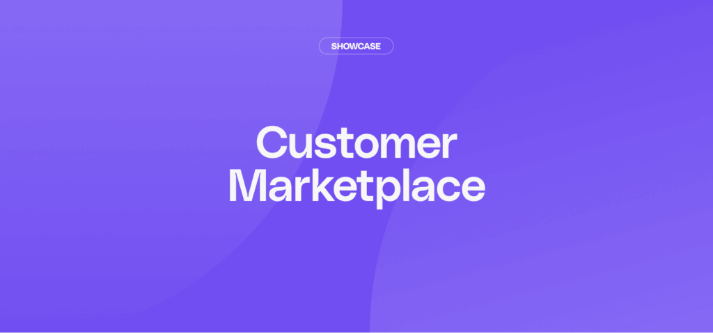 Customer Marketplace