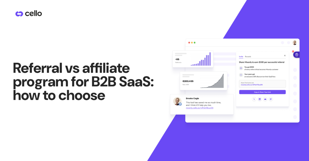 Referral vs affiliate program for B2B SaaS: how to choose (August 2026)