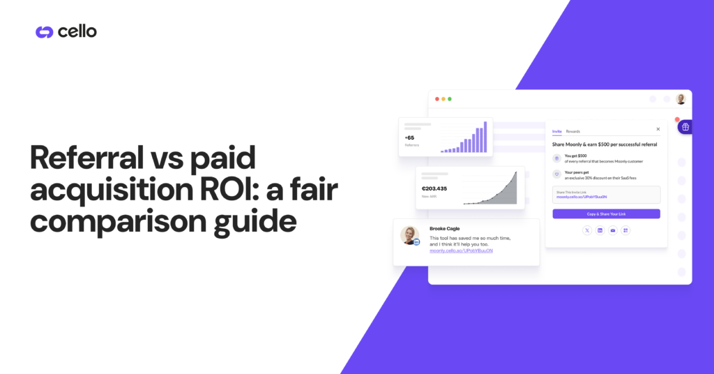 Referral vs paid acquisition ROI: a fair comparison guide (August 2026)