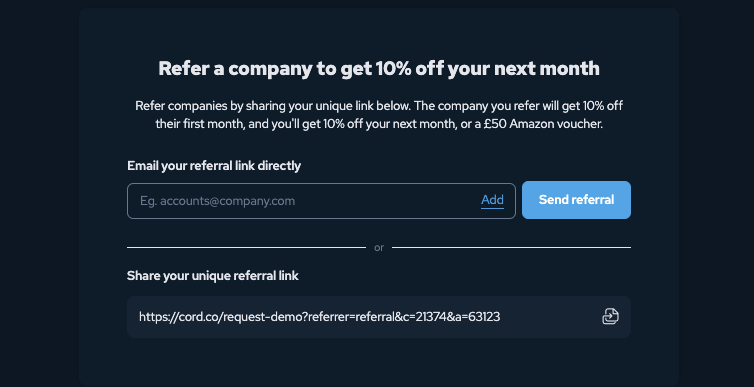 Image showing a referral form