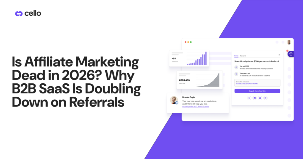 Is affiliate marketing dead in 2026? Why B2B SaaS backs referrals
