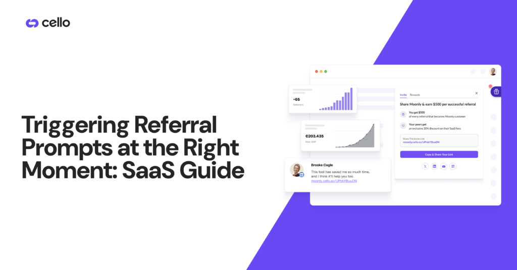 Triggering Referral Prompts at the Right Moment: SaaS Guide Sept 2026