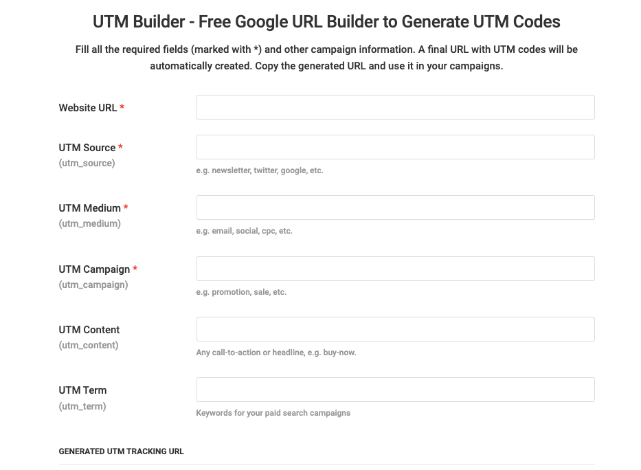 Image showing an UTM builder