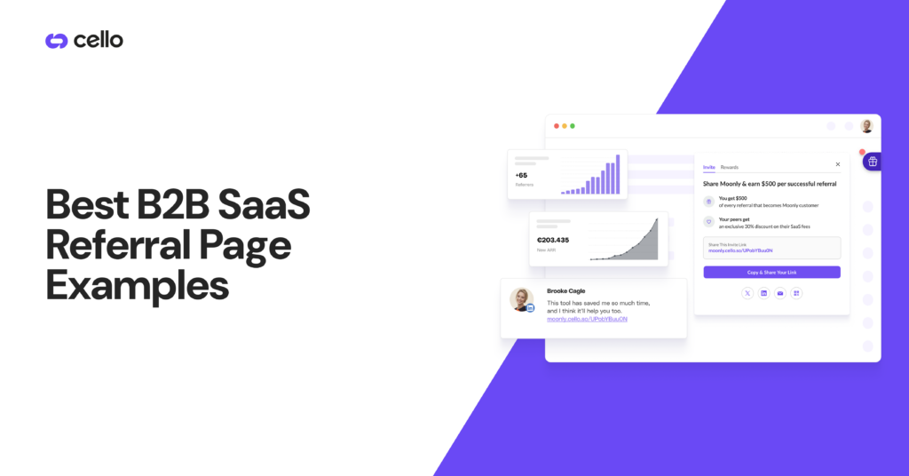 Best B2B SaaS Referral Page Examples, October 2026