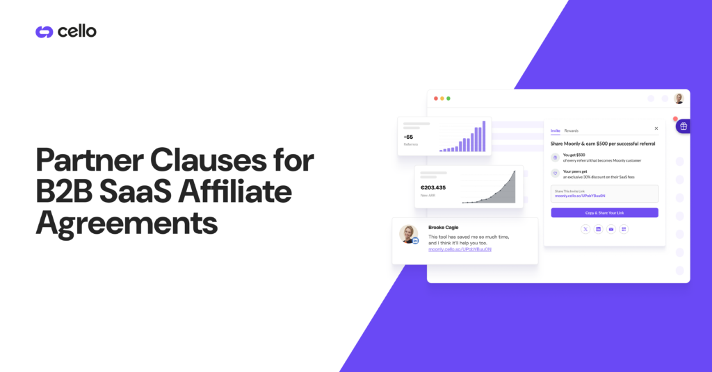 Partner Clauses for B2B SaaS Affiliate Agreements