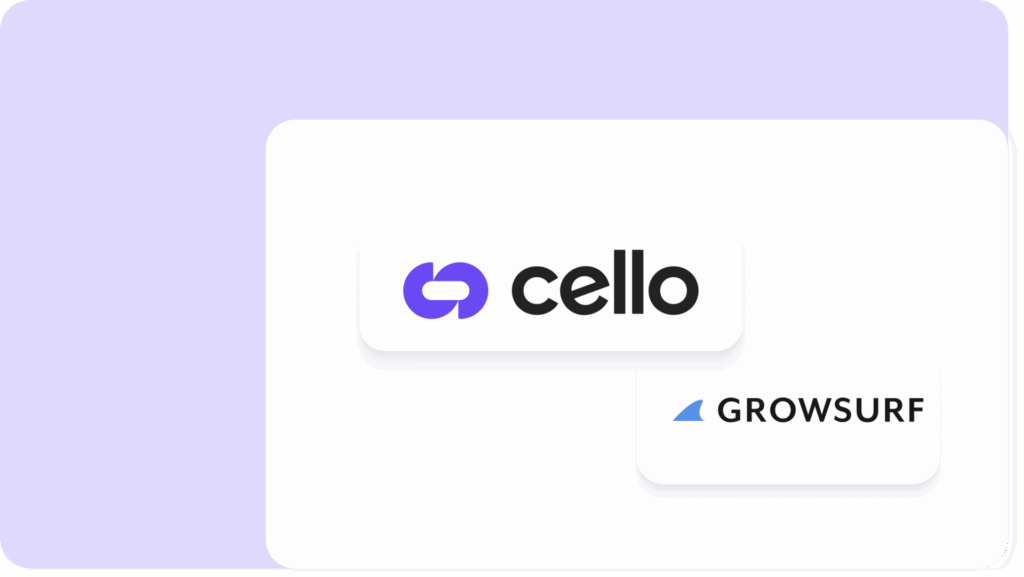 Best GrowSurf Alternative in 2026: Why SaaS Teams Switch to Cello for User & Partner Referrals